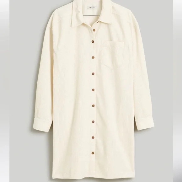 MADEWELL Mini Shirtdress. - Picture 5 of 11
